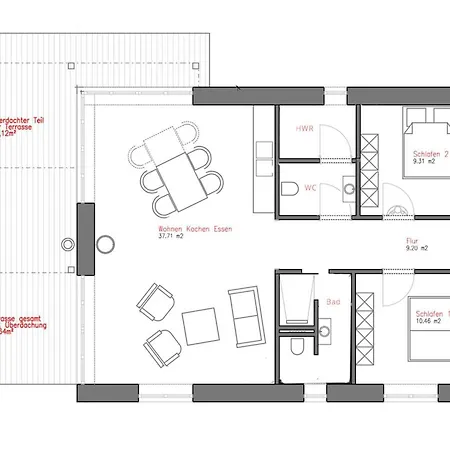 Ferienhaus Mein Ostseeplatzchen Am Meer 6 Hébergement de vacances *